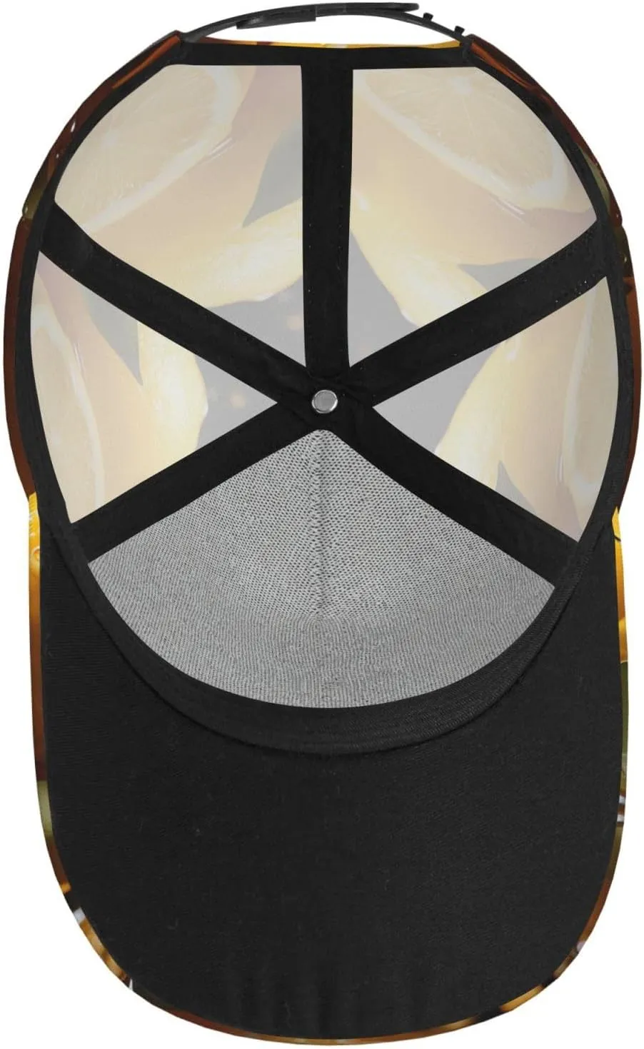 Fresh Oranges Kiwis Classic Baseball Cap - Adjustable Running Hat - Ideal for Beach Vacation, Outdoor Sports & Travel