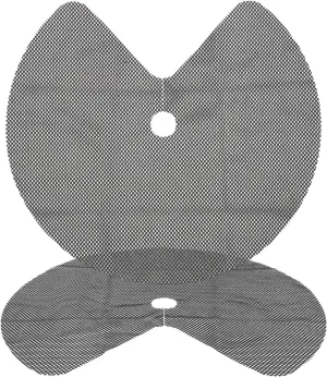 Happyyami Cabinet Shelf Liner Kitchen Pantry Liner Round Anti-Slip Mat Lazy Susan Non Adhesive Sturdy and Easy to Clean