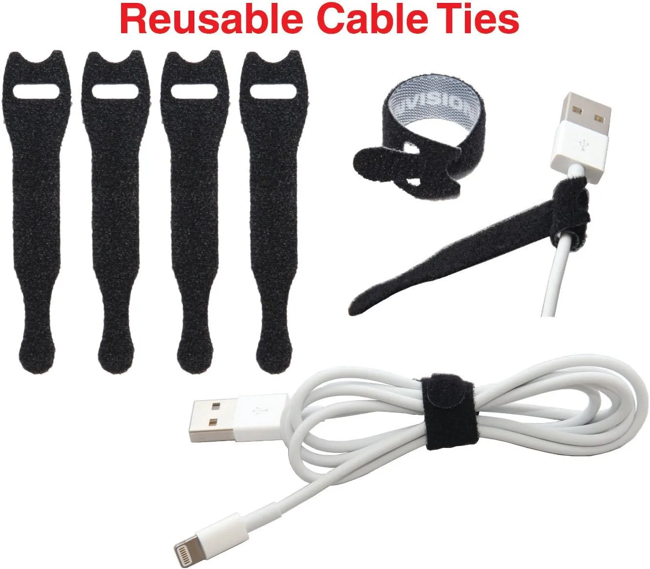 Heaviest Cable Organizer on The Market! Compact and Weighted Desktop Cord Holder and Cable Organizer, Eco-Friendly Silicone, No Bad Smell, Bundled with 4 Reusable Cable Ties! (Green)