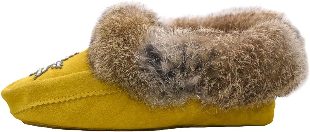 Hohokam Mukluks handmade Soft Sole 100% cowhide suede Women's Moccasin house shoes