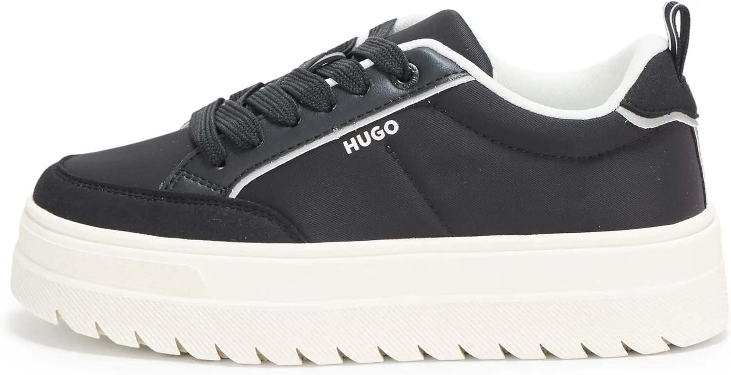 HUGO Women's Lyssa Platform Low Profile Sneaker