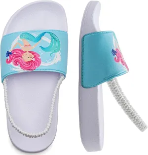 IceUnicorn Kids Girls Slide Sandals Toddler Slippers Boys Non-slip Summer Casual Beach Water Shoes for Indoor & Outdoor