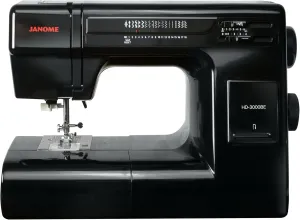Janome Heavy Duty HD-3000 Black Edition Sewing Machine with Bonus 6 Piece Quilting Kit