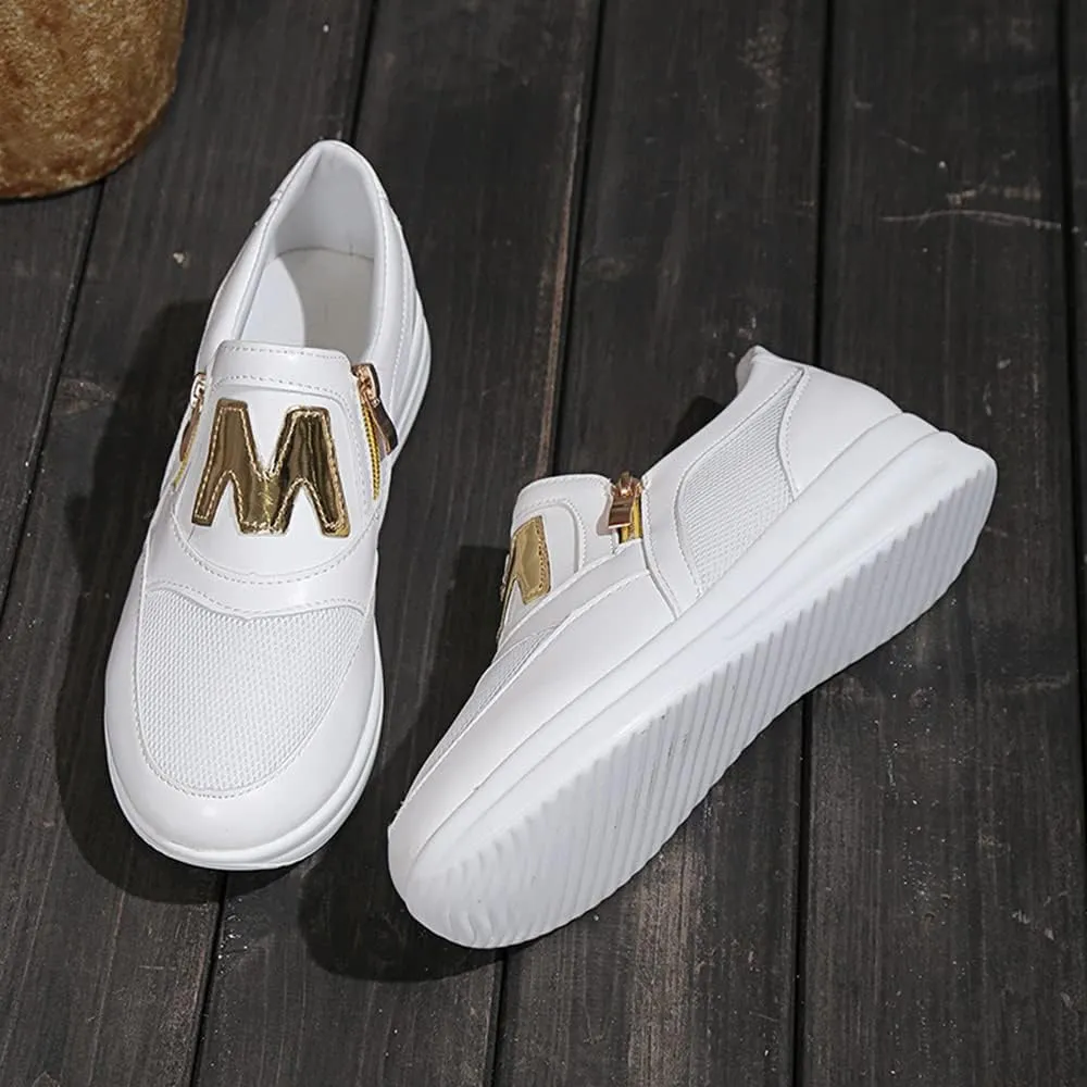 JITUUE Women's Memory Foam Slip On Fashion Sneakers Comfort Fall Shoes Loafers Shoes