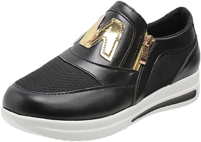 JITUUE Women's Memory Foam Slip On Fashion Sneakers Comfort Fall Shoes Loafers Shoes