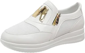 JITUUE Women's Memory Foam Slip On Fashion Sneakers Comfort Fall Shoes Loafers Shoes