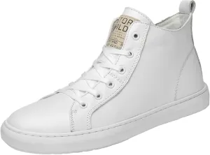 JiuQing Men's Fashion Dress Sneaker High Top Lace-Up Oxfords Side Zipper Casual