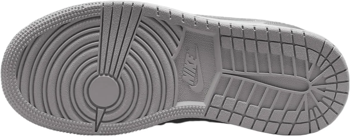 Jordan Air 1 Low OG Wolf Grey Big Kids' Shoes (CZ0858-002, Neutral Grey/Metallic Silver-White)