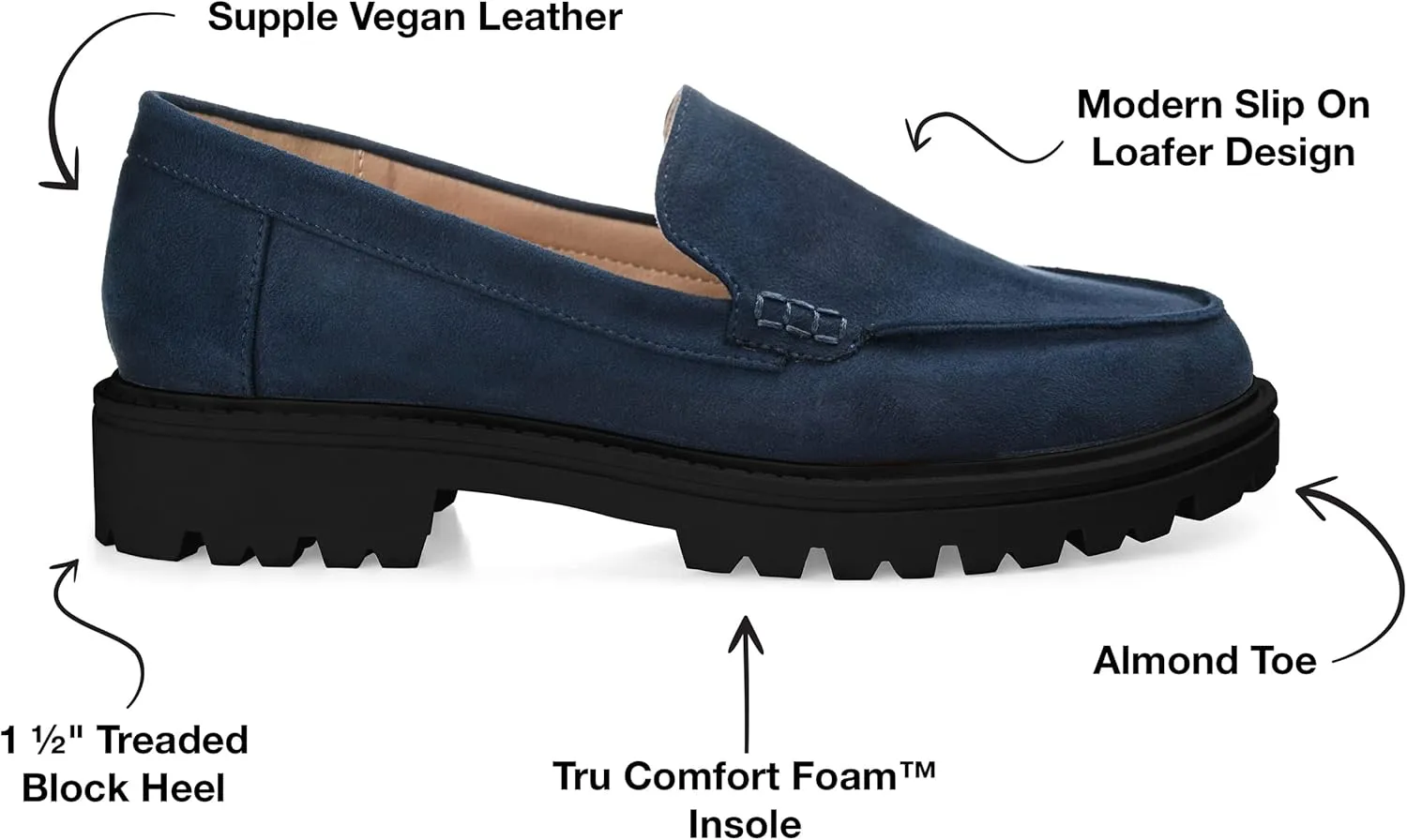 Journee Women's Comfort Foam Erika Loafer