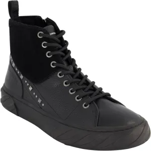 Karl Lagerfeld Paris Men's Studded High Top Lace Up Sneaker
