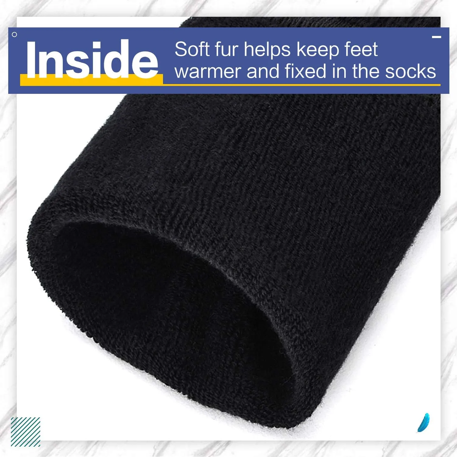 Kayhoma Extra-Soft Non-Slip Hospital Socks for Women - Comfortable, Thick - Ideal for Elderly & Post-Surgery