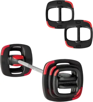 Les Mills™ Full Package Bundle Including the SMARTBAR™ Exercise Barbelll, Weight Set Totaling 30 lbs, and 2 Additional 22 lbs Free Weight Plates