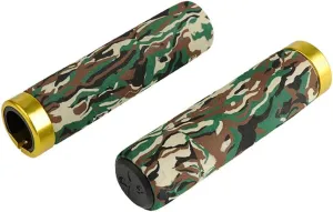 Lockable Camo Sponge GripBicycle Grip Accessories Mountain Bike GripsRiding EquipmentMTB BMX Bike Handlebar Grips