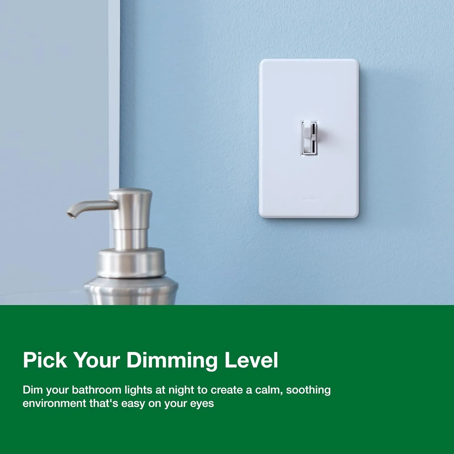 Lutron Ariadni/Toggler LED  Dimmer Switch for Dimmable LED, Halogen and Incandescent Bulbs, 150 Watt, Single-Pole or 3-Way, AYCL-153P-LA, Light Almond