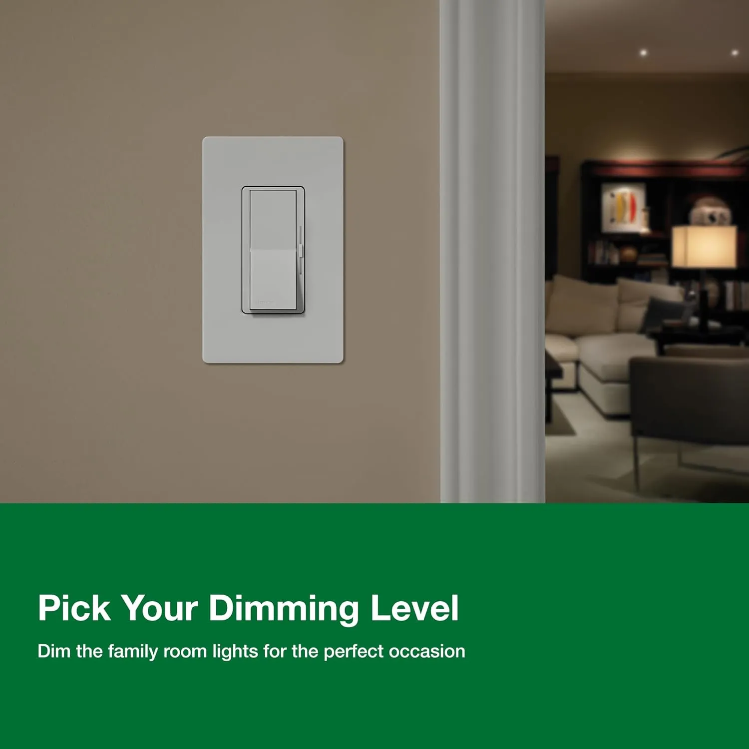 Lutron Diva LED  Dimmer Switch for Dimmable LED, Halogen and Incandescent Bulbs, 150 Watt, Single-Pole or 3-Way, DVCL-153P-WH-3-A, White, 3 Pack