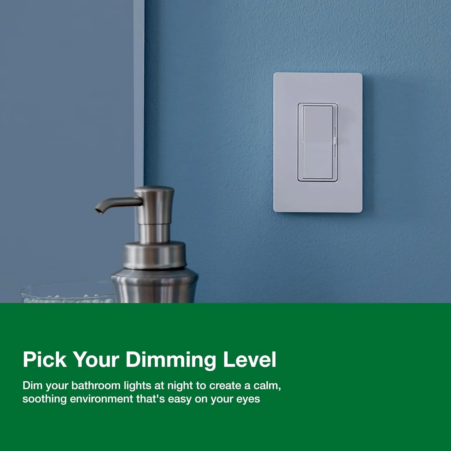 Lutron Diva LED  Dimmer Switch for Dimmable LED, Halogen and Incandescent Bulbs, 150 Watt, Single-Pole or 3-Way, DVCL-153P-WH-3-A, White, 3 Pack