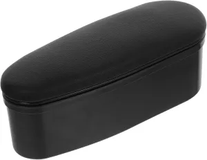 Luxshiny Car Storage Holder Leather Abs Material Door Organizer Elbow Support Tidy Car Interior Random Style