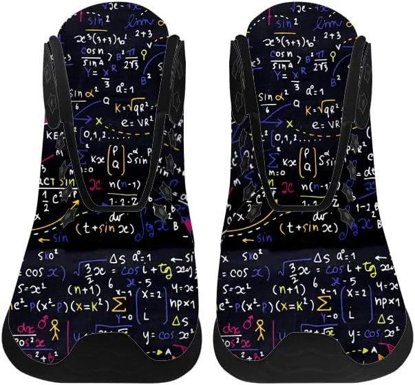Math Shoes for Men Women Teacher High Top Sneakers Walking Shoes Gifts for Mom Dad