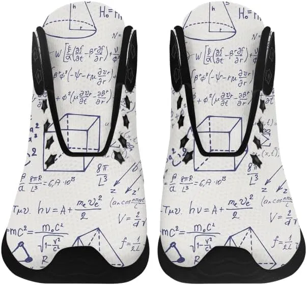 Math Shoes for Men Women Teacher High Top Sneakers Walking Shoes Gifts for Mom Dad