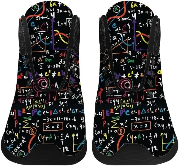 Math Shoes for Men Women Teacher High Top Sneakers Walking Shoes Gifts for Mom Dad