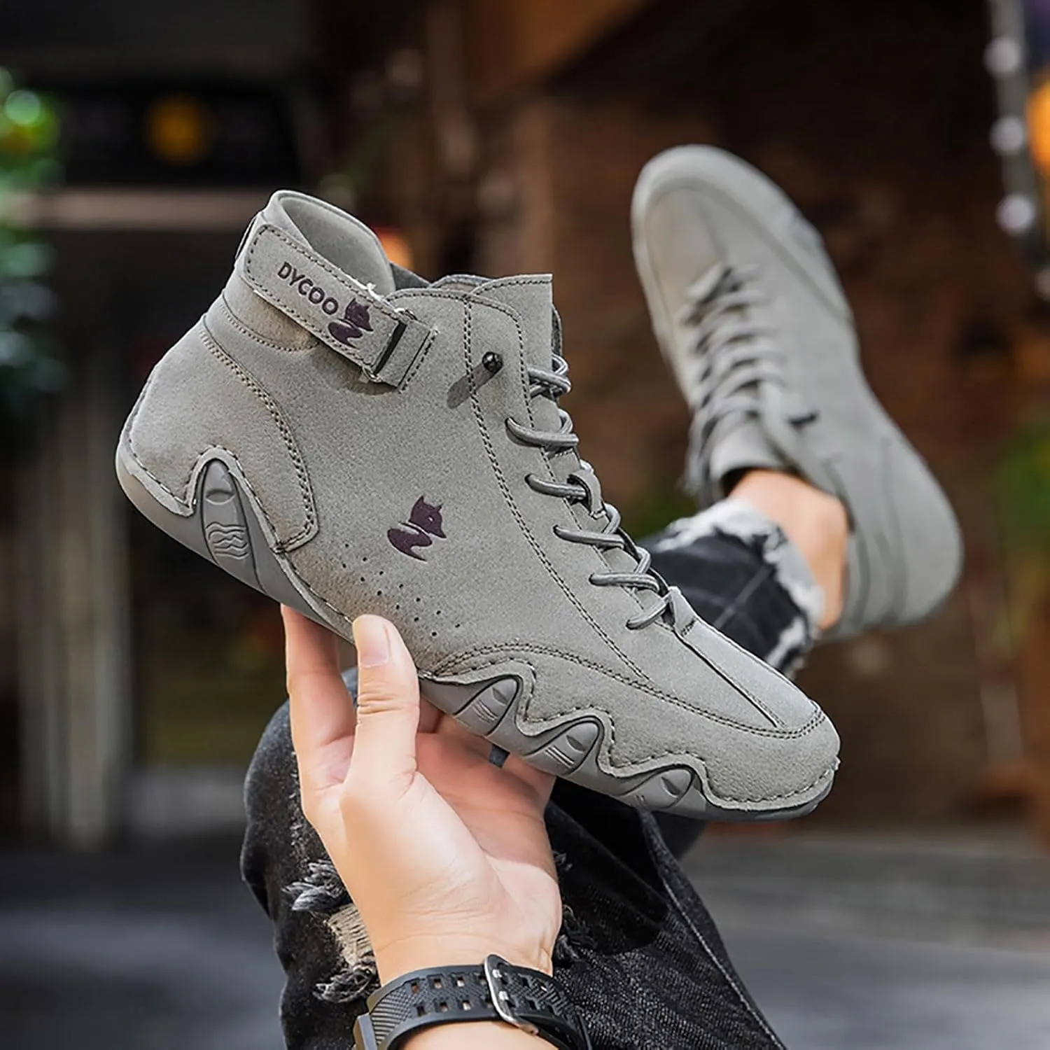 Men's Casual Shoes Daily Wear Stylish Closed Toe Design Versatile Footwear Any Season Comfortable Flat Shoes