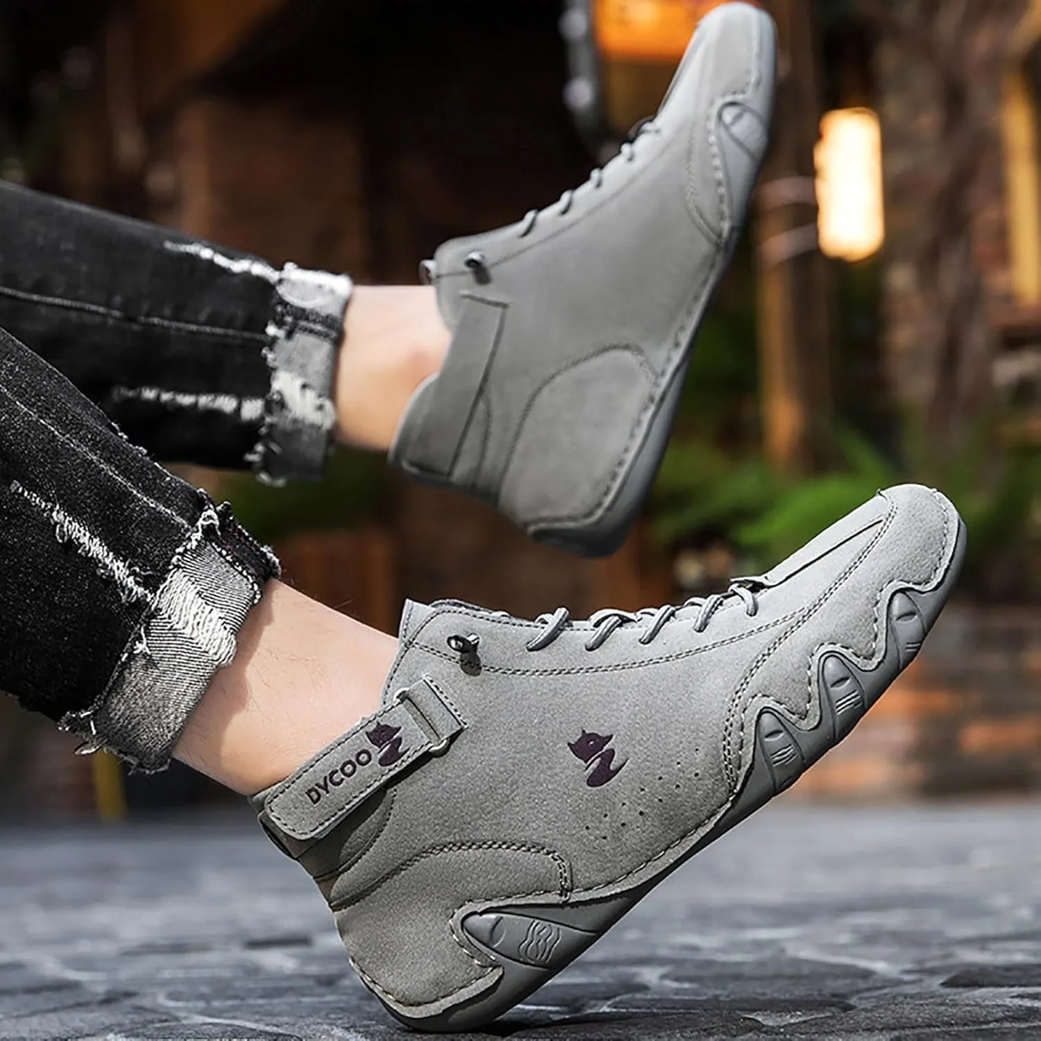 Men's Casual Shoes Daily Wear Stylish Closed Toe Design Versatile Footwear Any Season Comfortable Flat Shoes