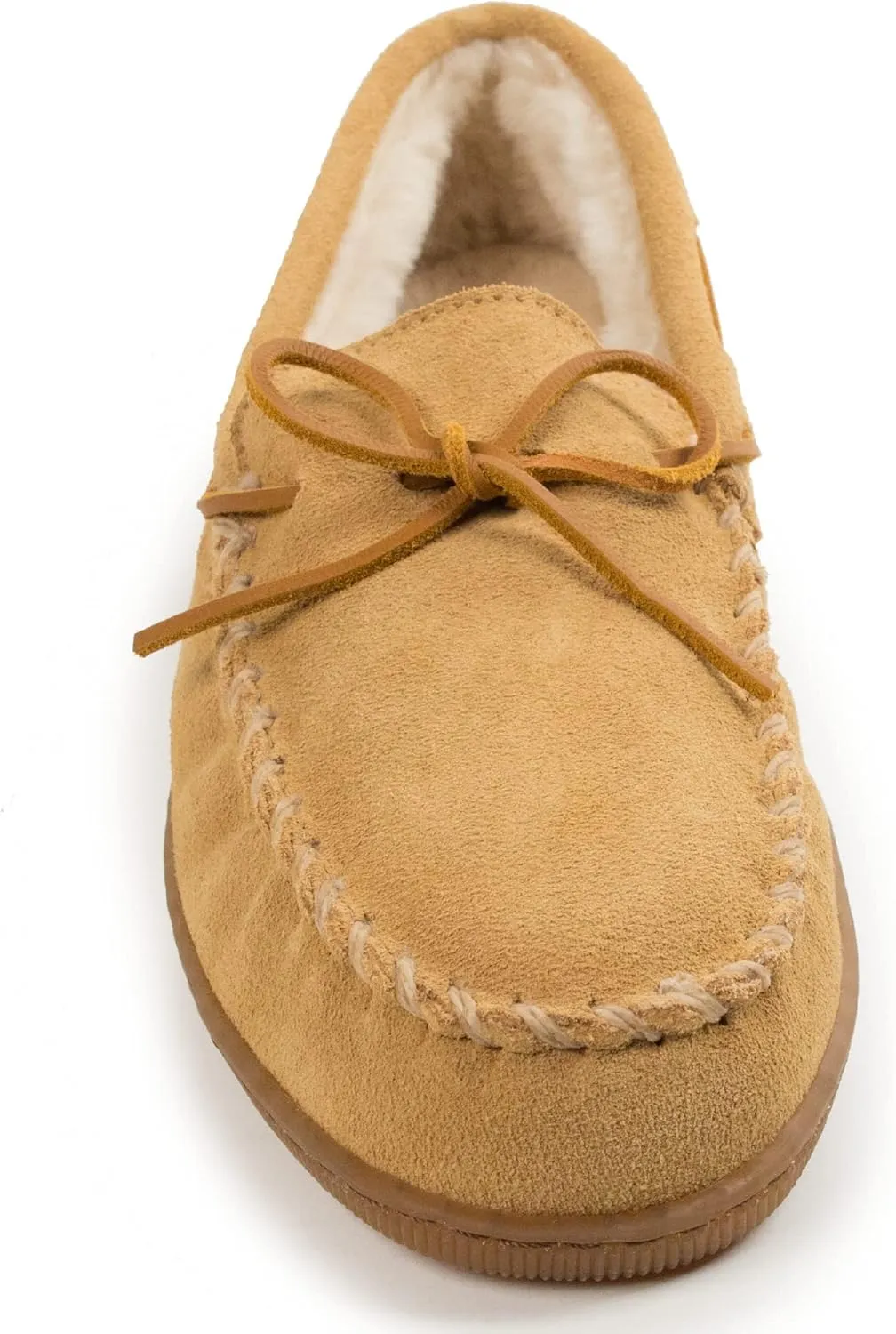 Minnetonka Men's Pile Lined Hardsole Slipper