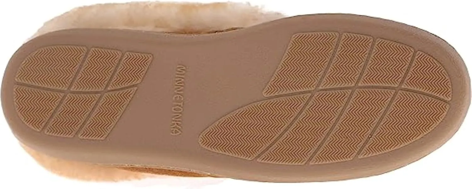 Minnetonka Women's Alpine Sheepskin Moccasin Slippers