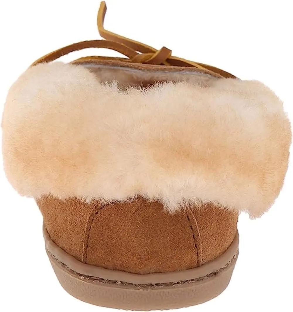 Minnetonka Women's Alpine Sheepskin Moccasin Slippers