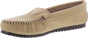 Minnetonka Women's Deerskin Gore Front Moccasin