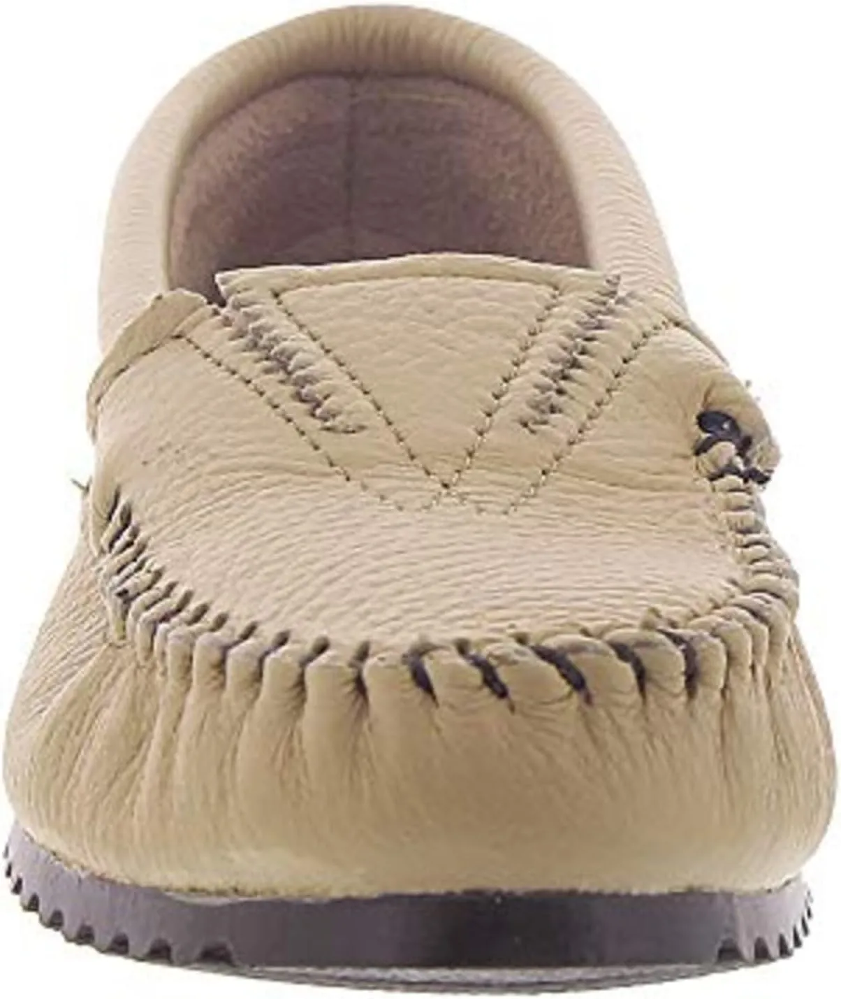 Minnetonka Women's Deerskin Gore Front Moccasin