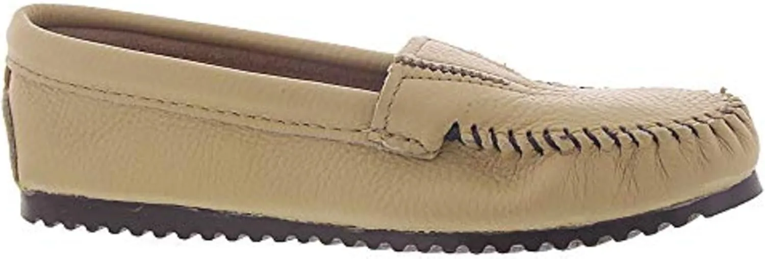 Minnetonka Women's Deerskin Gore Front Moccasin