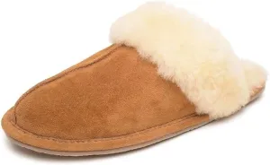 Minnetonka Women's Sheepskin Slides