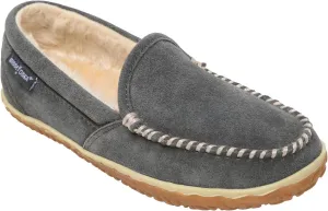 Minnetonka Womens Tempe Moccasin, Grey, Size 6 Wide