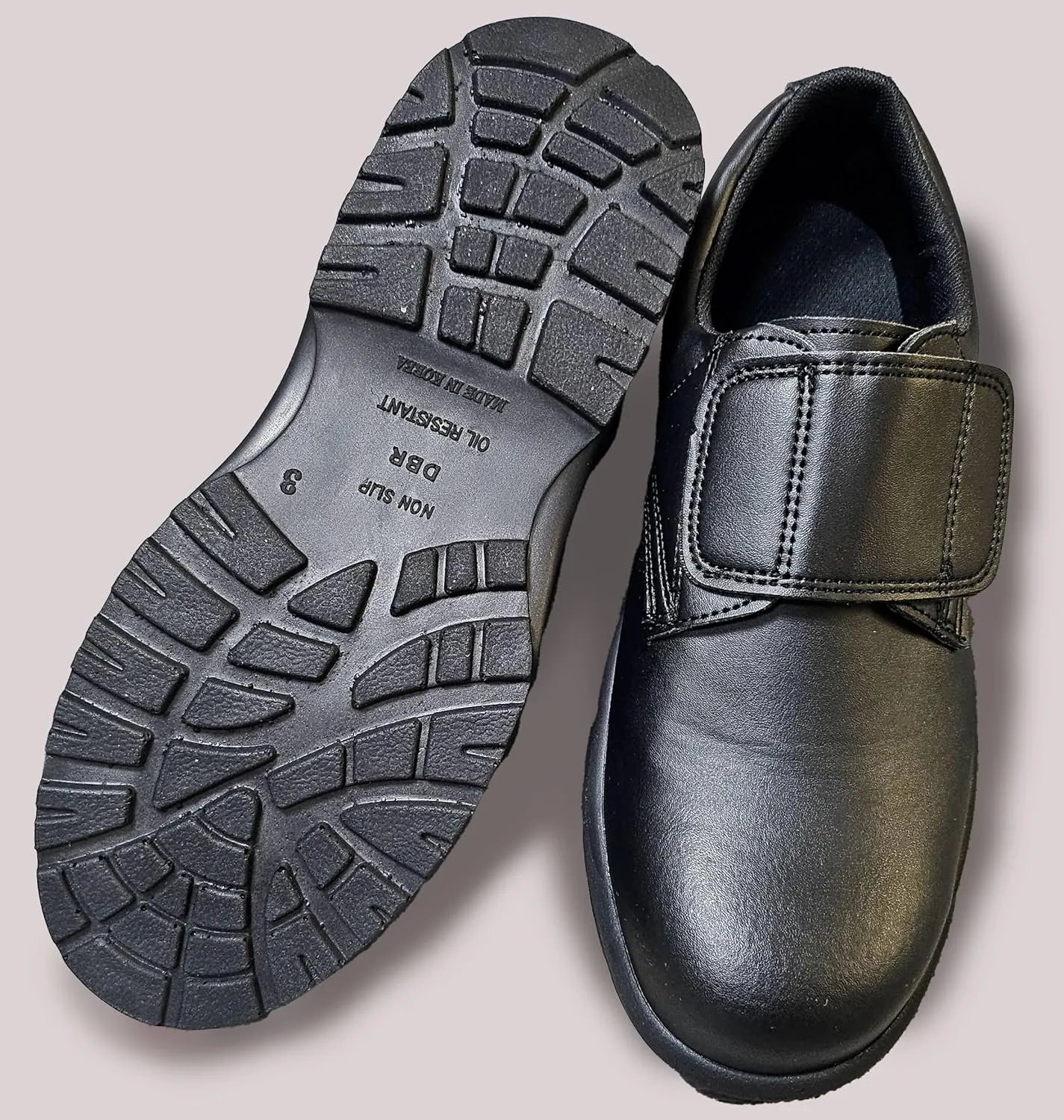 MMN Non Slip Work Shoes for Men & Women Steel Toe Leather Slip Resistant Waterproof Kitchen Shoes for Restaurant Food Service & Chef