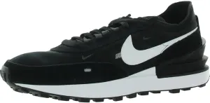 Nike Women's Low-Top Sneakers, Black White Orange, 8