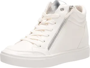 Nine West Women's Tons High Top Hidden Wedge Sneaker
