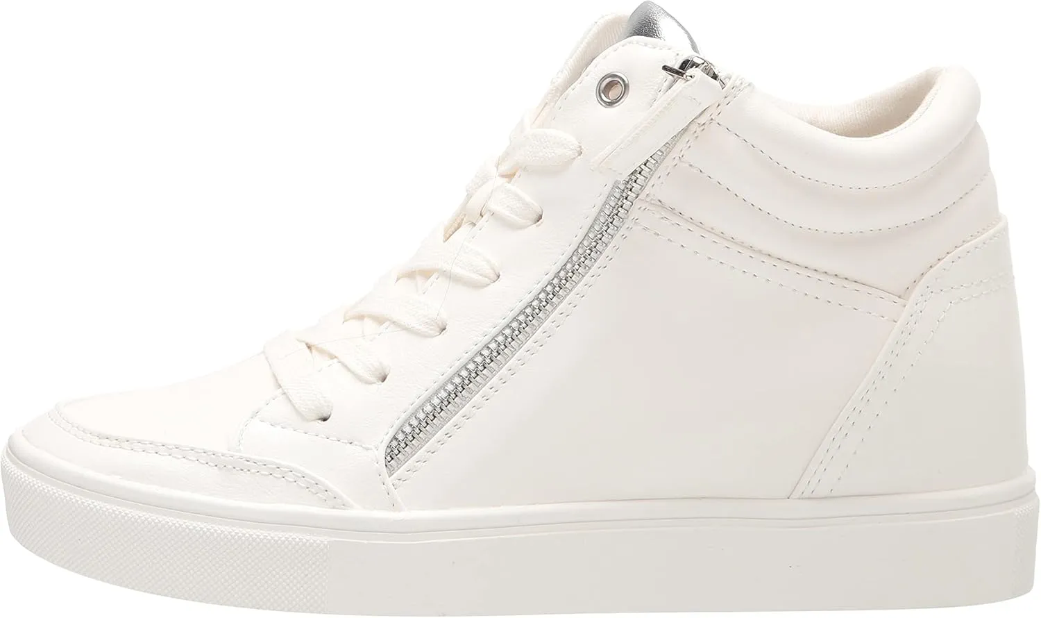 Nine West Women's Tons High Top Hidden Wedge Sneaker