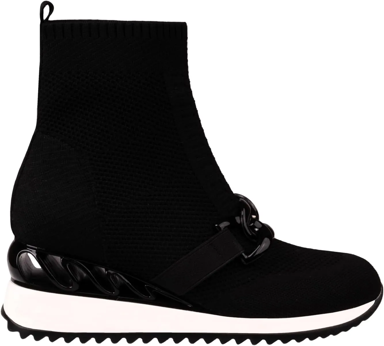 Ninety Union Brooklyn Metal Trim Wedge High Top Sneakers