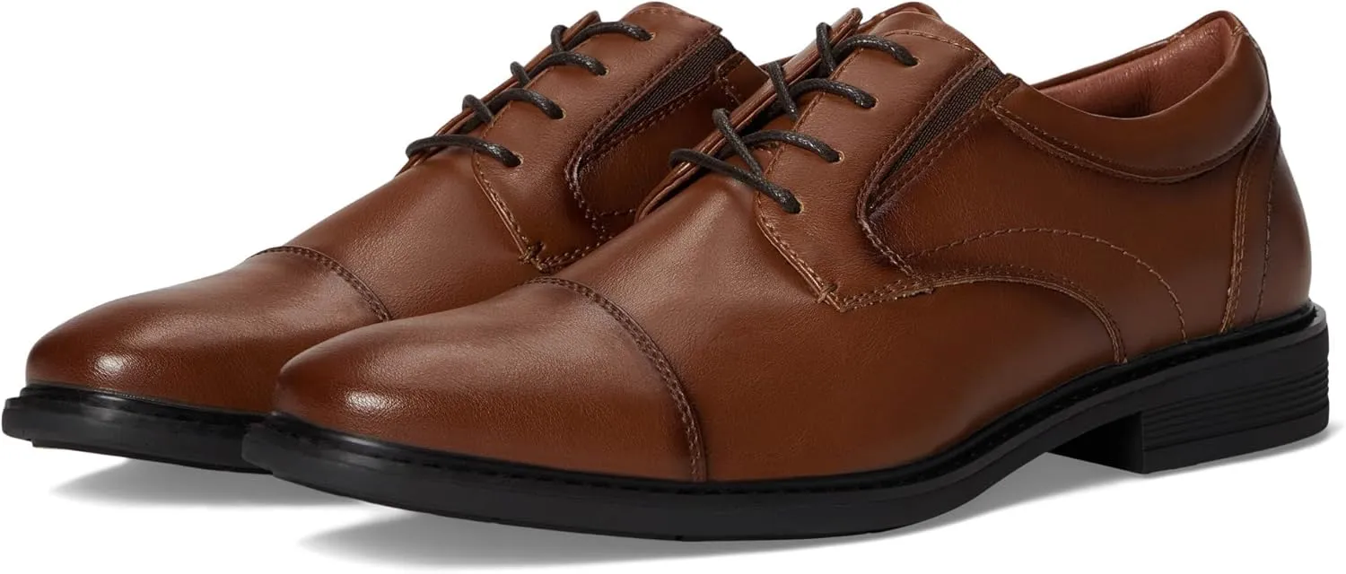 Nunn Bush Men's Jarvis Cap Toe Oxford Dress Casual Business Formal Lace Up