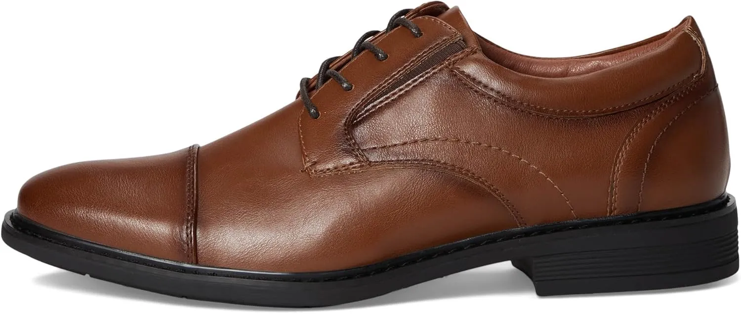 Nunn Bush Men's Jarvis Cap Toe Oxford Dress Casual Business Formal Lace Up