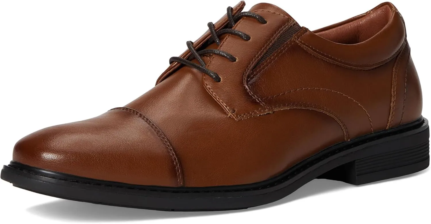 Nunn Bush Men's Jarvis Cap Toe Oxford Dress Casual Business Formal Lace Up