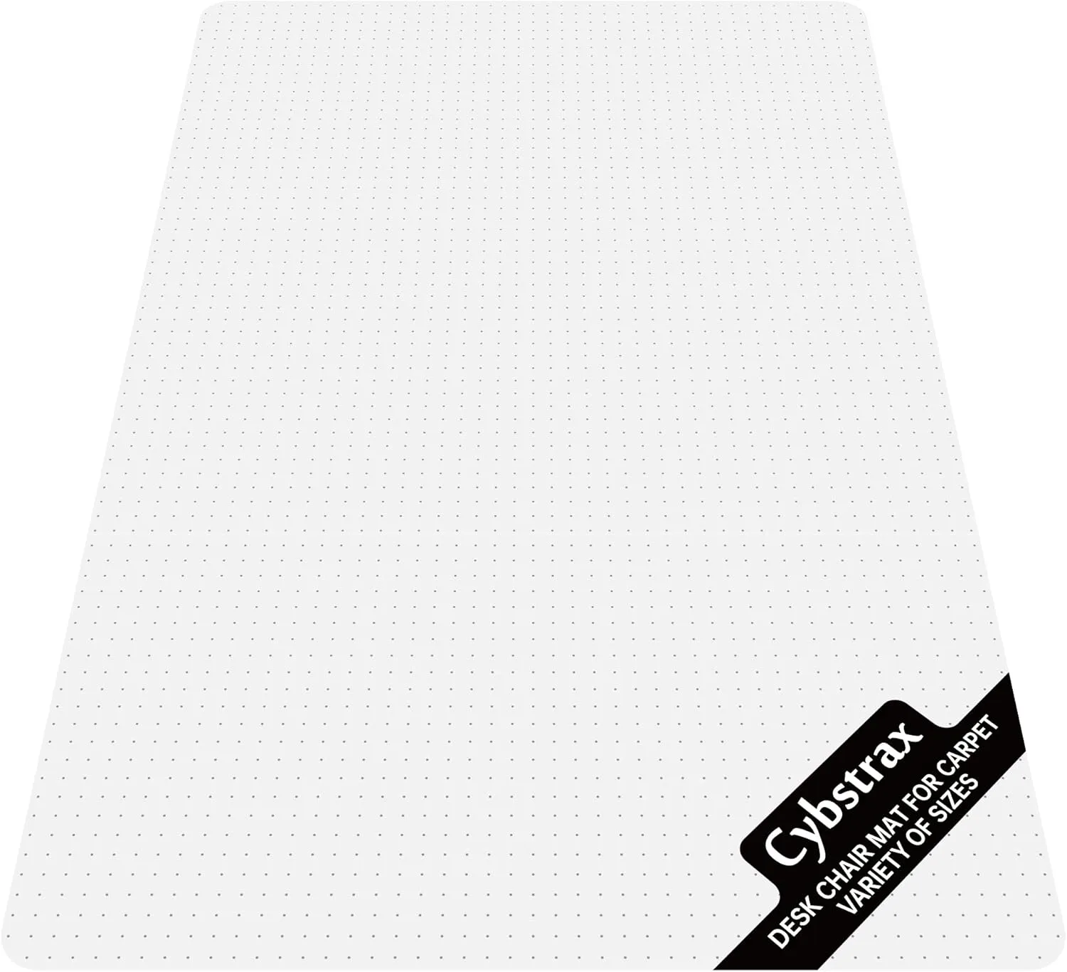 Office Chair Mat for Carpet Floor, 0.1" Thick 72" x 46" Heavy Duty Chair Mats for Low Pile Carpet, Under Desk Protector Carpeted Floors Mat for Work (Transparent, Rectangular)