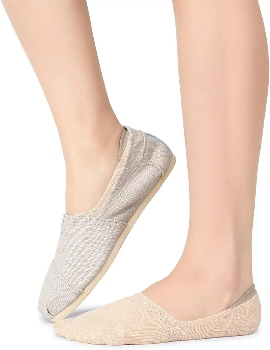 Pareberry Women's Thick Cushion Cotton Athletics Casual Low Cut Flat Non-Slip Boat Liner No Show Socks-5/10 Pack