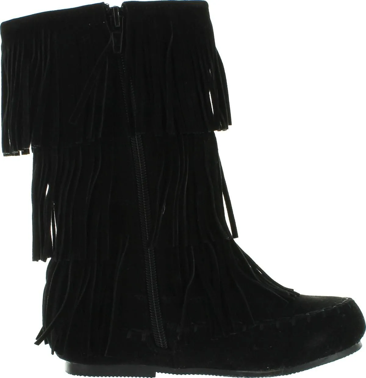 Pierre Dumas Girls Apache-6 Fringe Moccasin Boots
