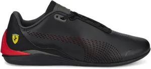 PUMA Women's Ferrari Drift Cat Decima Sneaker, Black-Rosso Corsa, 11.5