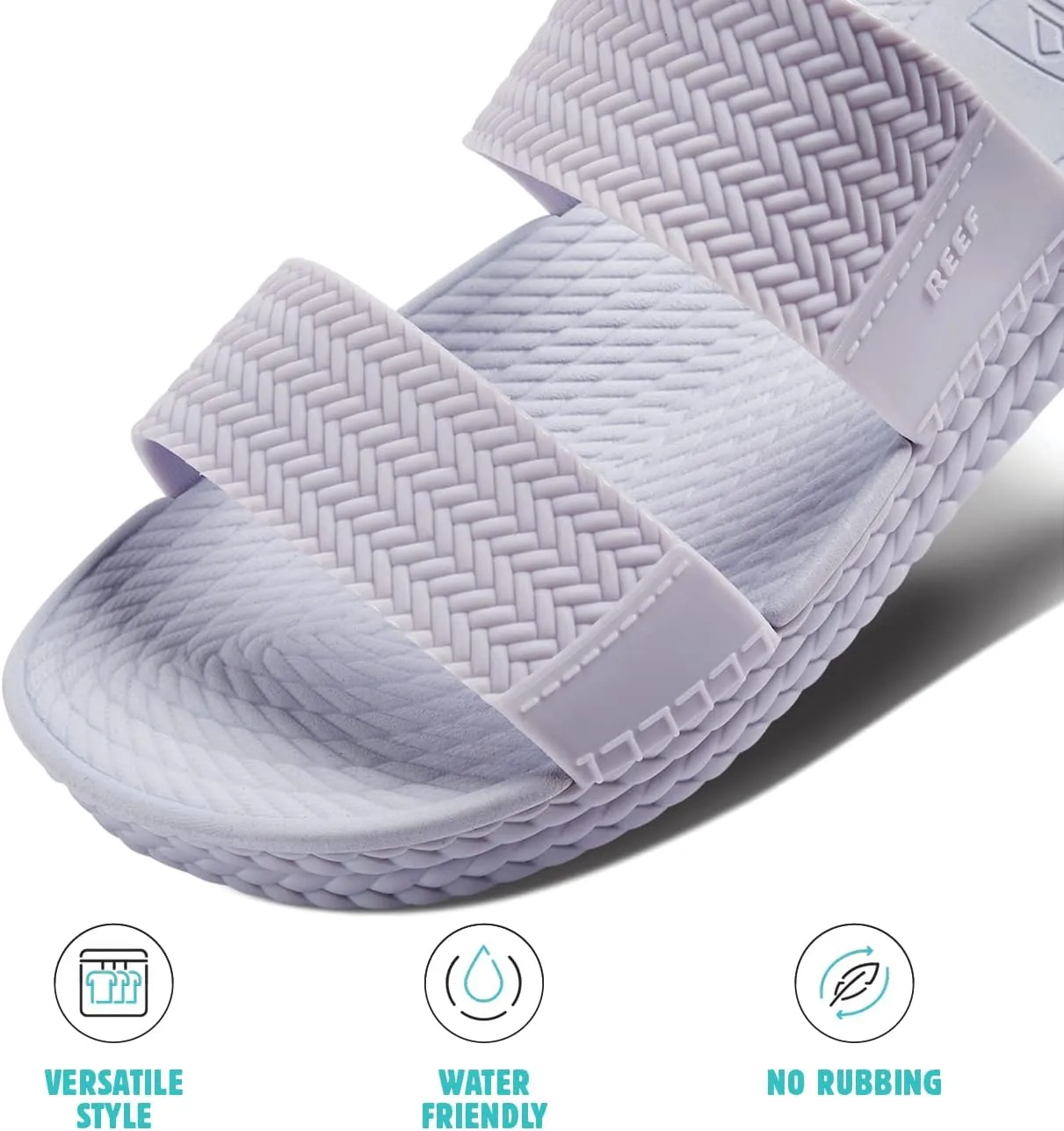 REEF Water Vista Slide Women's Platform Slide, Water Friendly, Arch Support