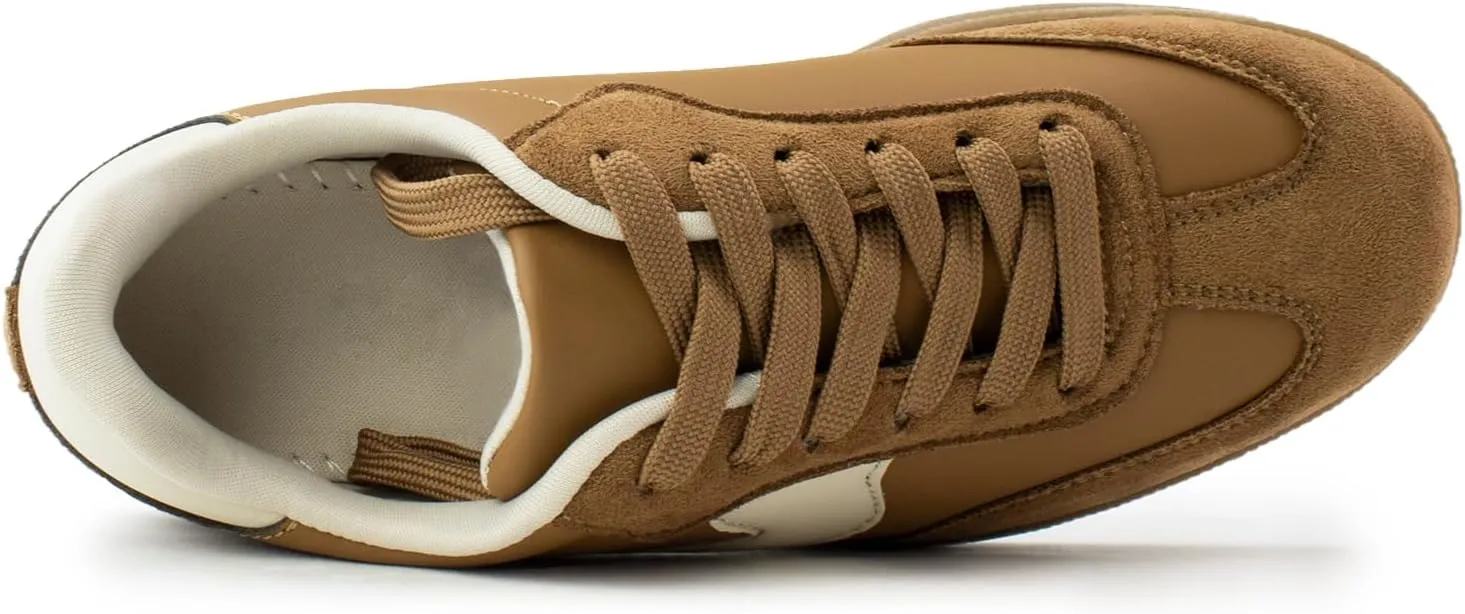 RF ROOM OF FASHION Women's Casual Low Top Trendy Fashion Sneakers Flats