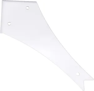 RV Camper 4 1/2 Inch Curved Corner Slide-Out Extrusion Cover Polar White PN 94288