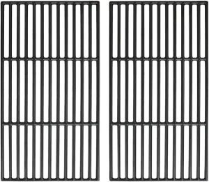 SafBbcue Cooking Grates for Camp Chef PG24 DLX SE24 PG24XT SG24 Pellet Grill and Traeger Pro 22 575 Lil' Tex Elite Pellet Grill Grids -Cast Iron